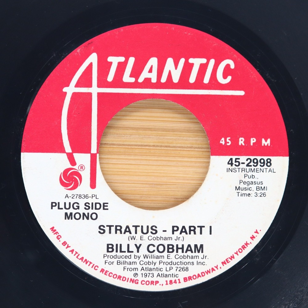BILLY COBHAM - STRATUS PART 1 - SOUL JAZZ 45 PROMO ATLANTIC